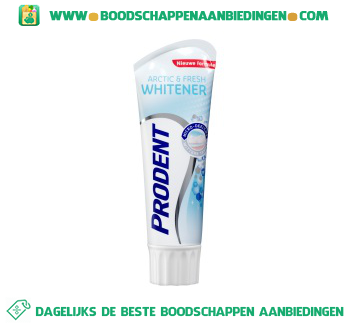 Prodent Tandpasta arctic fresh whitener aanbieding