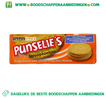 Punselie Stroopkoekjes classic aanbieding