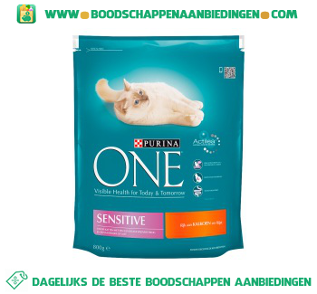 Purina One sensitive aanbieding