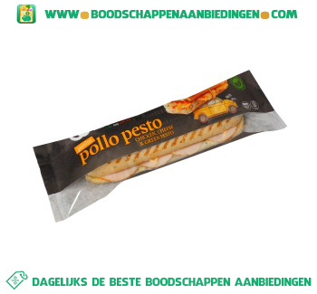 Panini pollo pesto aanbieding