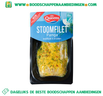 Stoomfilet panga knoflook aanbieding