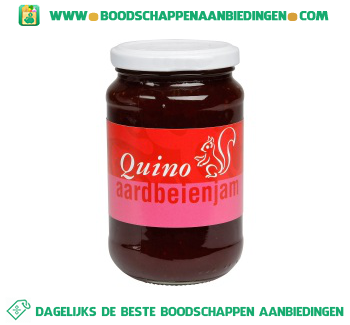 Quino Aardbeienjam aanbieding