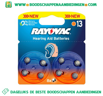 Rayovac Batterijen V13 aanbieding