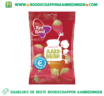 Red Band Aardbeien aanbieding