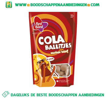 Red Band Cola balletjes aanbieding