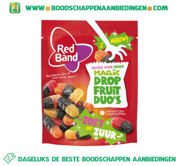 Red Band Magic dropfruit duo zoet zuur aanbieding