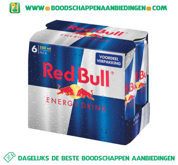 Energy drink 6-pak aanbieding