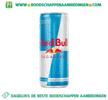 Red Bull Sugarfree aanbieding