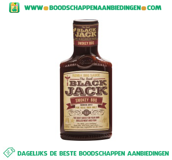 Remia Black jack smokey bbq saus aanbieding