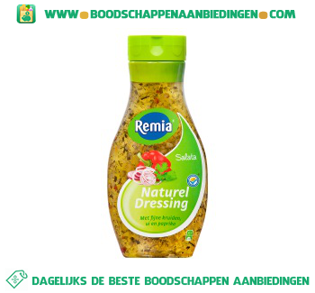 Remia Salata naturel dressing aanbieding