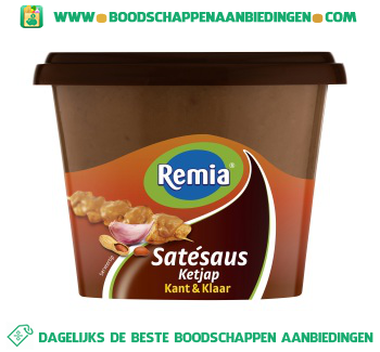 Remia Satesaus ketjap kant & klaar aanbieding