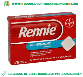 Rennies Maagtabletten aanbieding