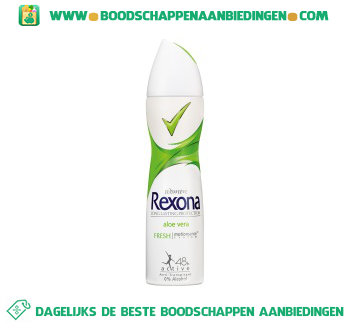 Deodorant spray women fresh aloe vera aanbieding