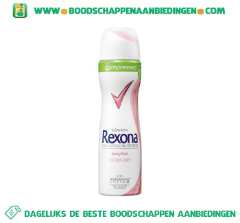 Deodorant spray women ultra dry biorythm aanbieding