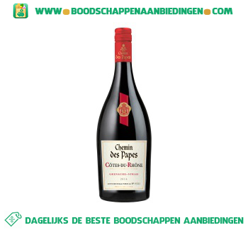 Rhone Chemin des Papes cotes du rhone aanbieding