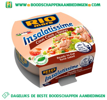 Rio Mare Insalatissime couscous tonno aanbieding