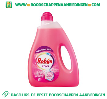 Robijn Wasmiddel Vloeibaar Pink Sensation Color aanbieding