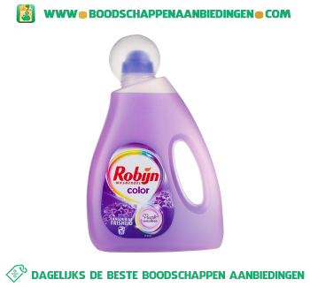 Robijn Wasmiddel Vloeibaar Purple Sensation Color aanbieding