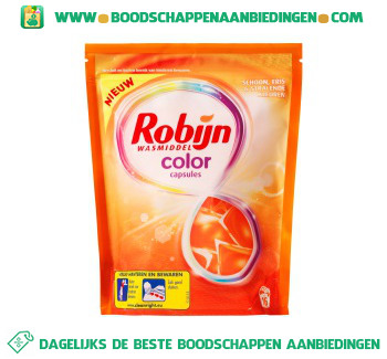 Robijn Wasmiddel capsules color aanbieding