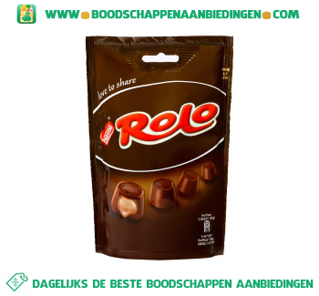 Rolo Rolo chocolade stazak aanbieding