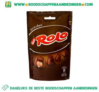 Rolo chocolade stazak aanbieding