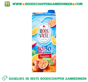 Roosvicee 50/50 fruitmix aanbieding