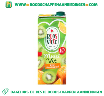 Roosvicee Multivit kiwi & sinaasappel aanbieding