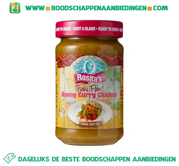 Rosita’s Sunny curry aanbieding