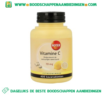 Vitamine C tabletten aanbieding