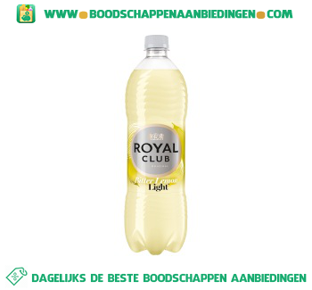 Royal Club Bitter lemon light aanbieding