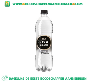 Royal Club Tonic aanbieding