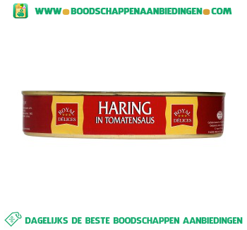 Royal Delices Haring in tomatensaus aanbieding