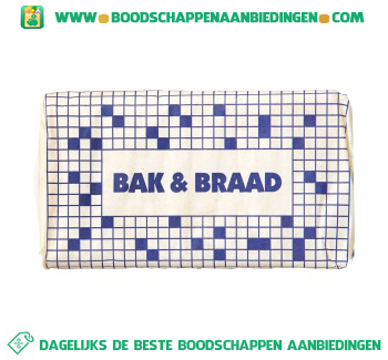 Bak & braad aanbieding