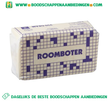 Roomboter ongezouten aanbieding