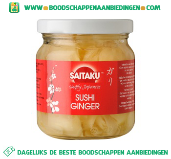 Saitaku Sushi gember aanbieding