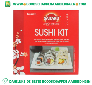 Sushi kit aanbieding