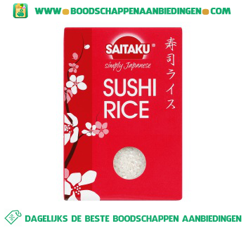 Saitaku Sushi rijst aanbieding