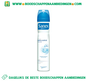 Sanex Deospray dermo extra control aanbieding