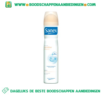 Sanex Deospray dermo sensitive aanbieding