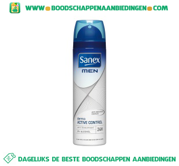 Sanex Deospray men active control aanbieding