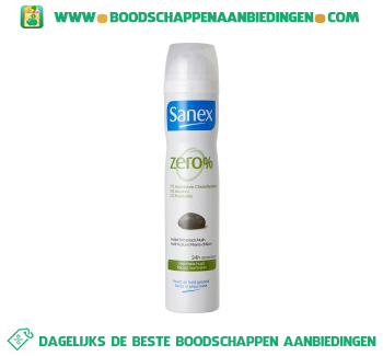 Sanex Deospray zero % normaal aanbieding