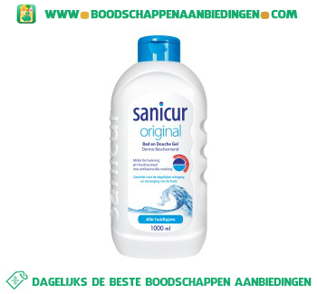 Sanicur Bad & douche gel original aanbieding