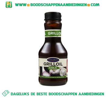 Grilloil garlic aanbieding