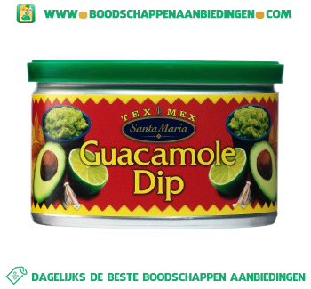 Santa Maria Guacamole dip aanbieding