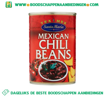 Santa Maria Mexican chili beans aanbieding