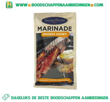 Santa Maria Smokey honey marinade aanbieding