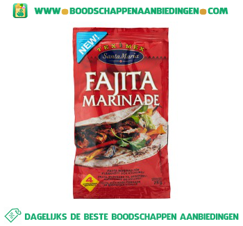 Santa Maria Taco marinade aanbieding