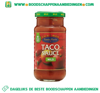 Taco sauce mild aanbieding