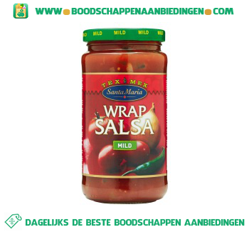 Santa Maria Wrap salsa mild aanbieding