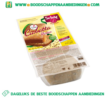 Ciabatta rustica glutenvrij aanbieding